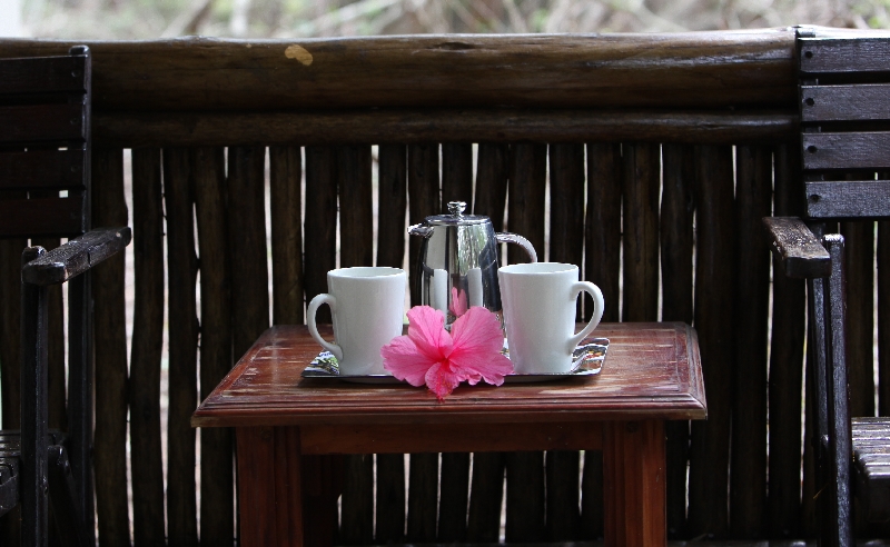 Relax with a cuppa coffee