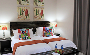 Chalet single beds
